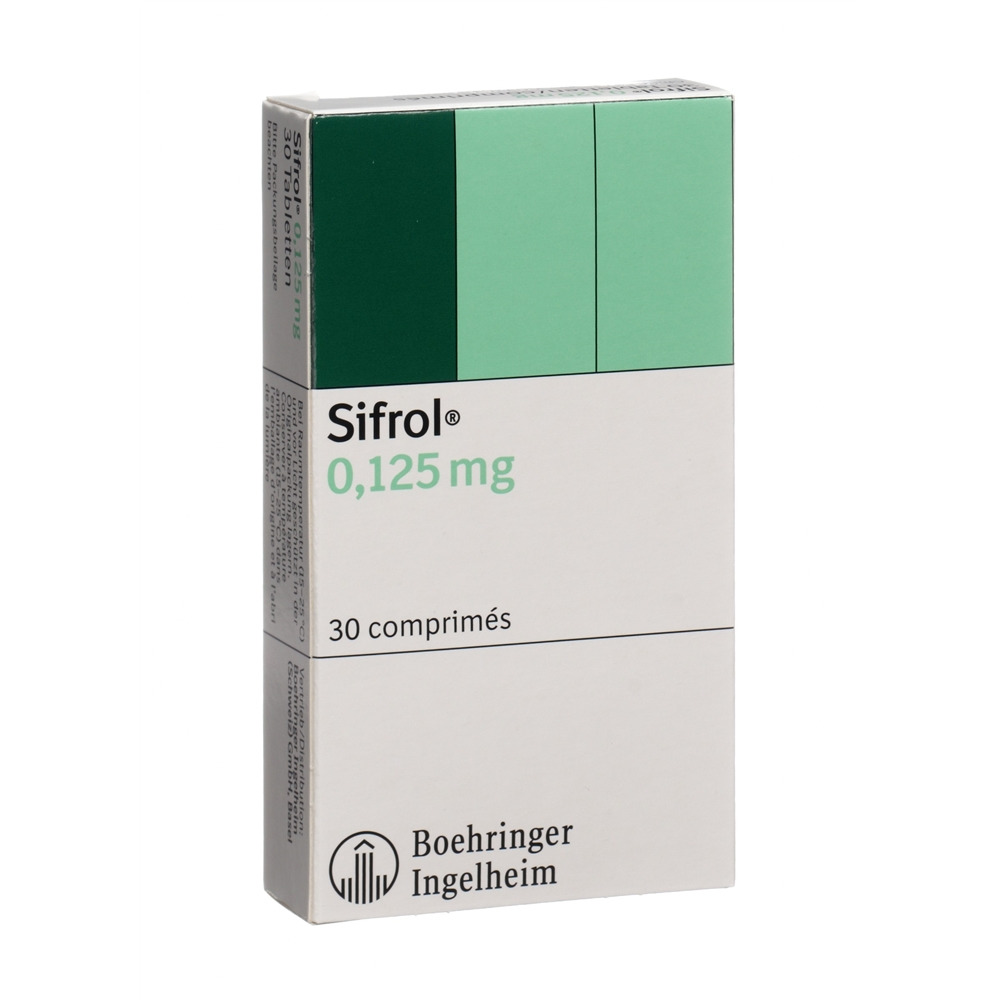 SIFROL cpr 0.125 mg blist 30 pce, image 2 sur 2