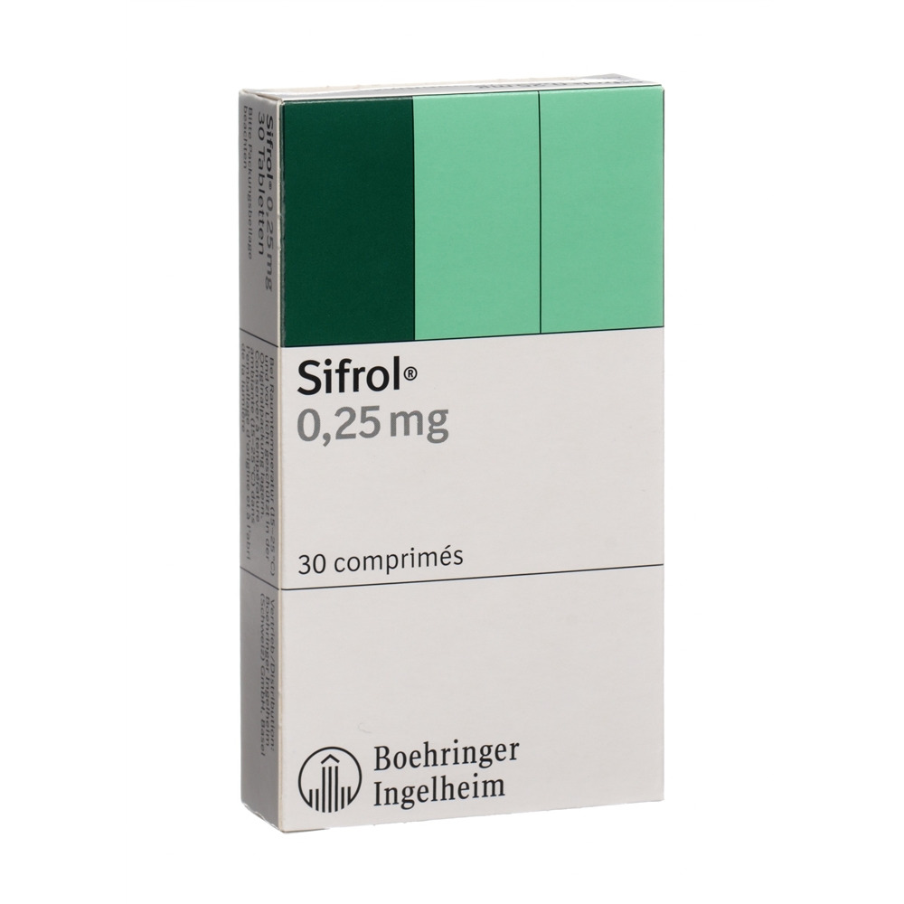 SIFROL cpr 0.25 mg blist 30 pce, image 2 sur 2