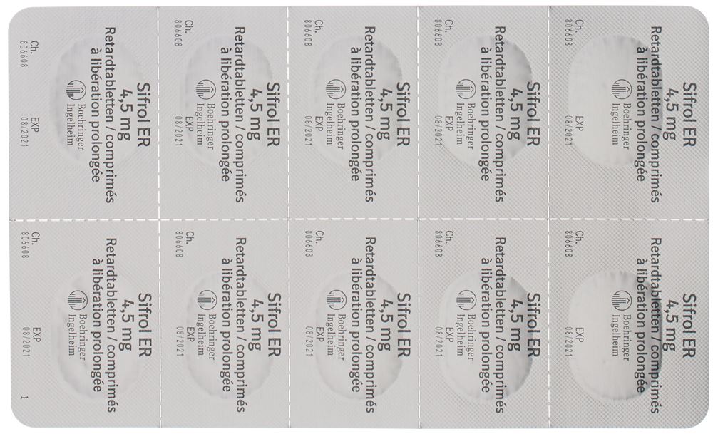 SIFROL ER 4.5 mg, Bild 2 von 3