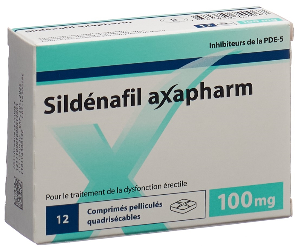 SILDENAFIL Axapharm 100 mg, Bild 2 von 2