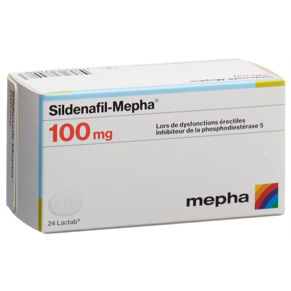 SILDENAFIL Mepha 100 mg, image 2 sur 2