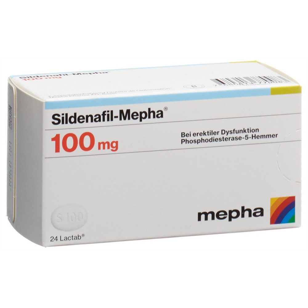 SILDENAFIL Mepha 100 mg, image principale