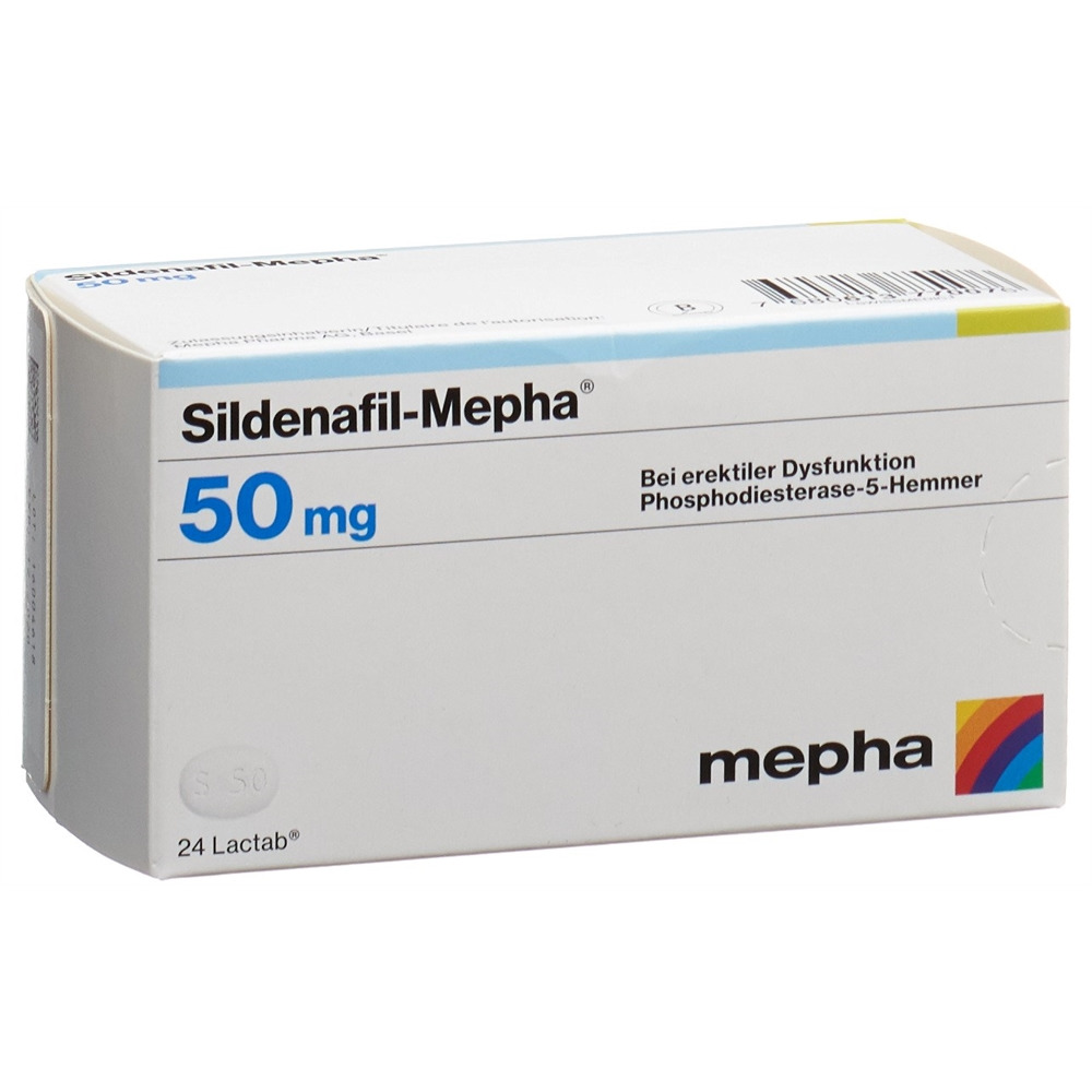 SILDENAFIL Mepha 50 mg, image principale