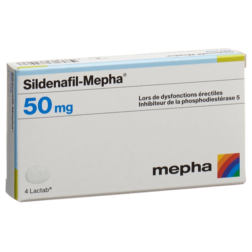 SILDENAFIL Mepha 50 mg, image 2 sur 2