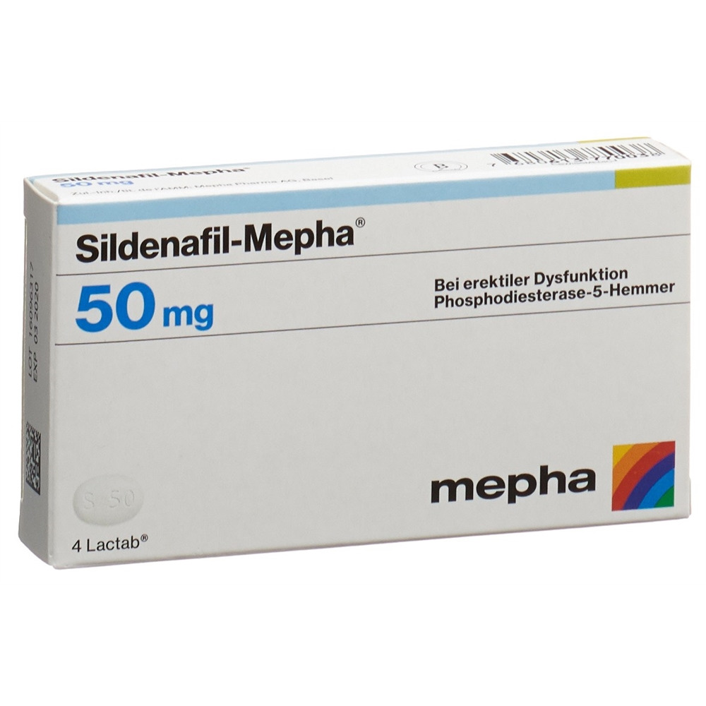 SILDENAFIL Mepha 50 mg, image principale