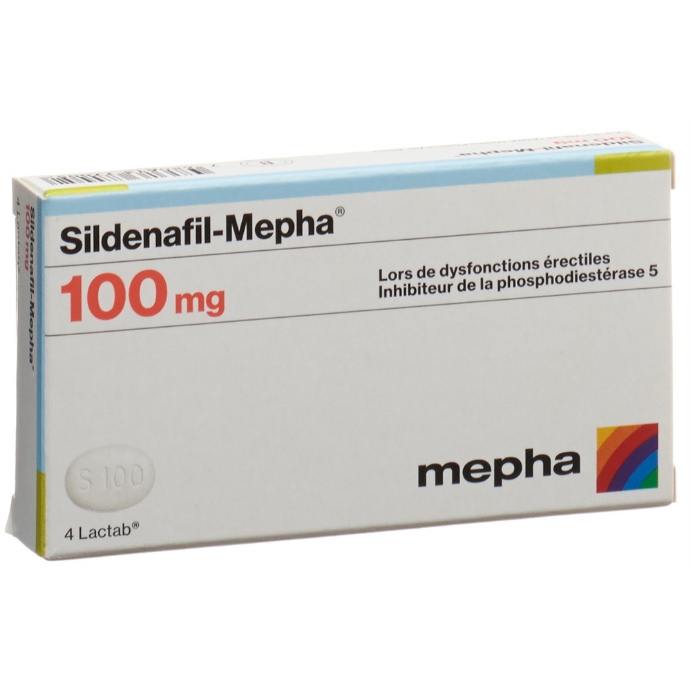 SILDENAFIL Mepha 100 mg, Bild 2 von 2