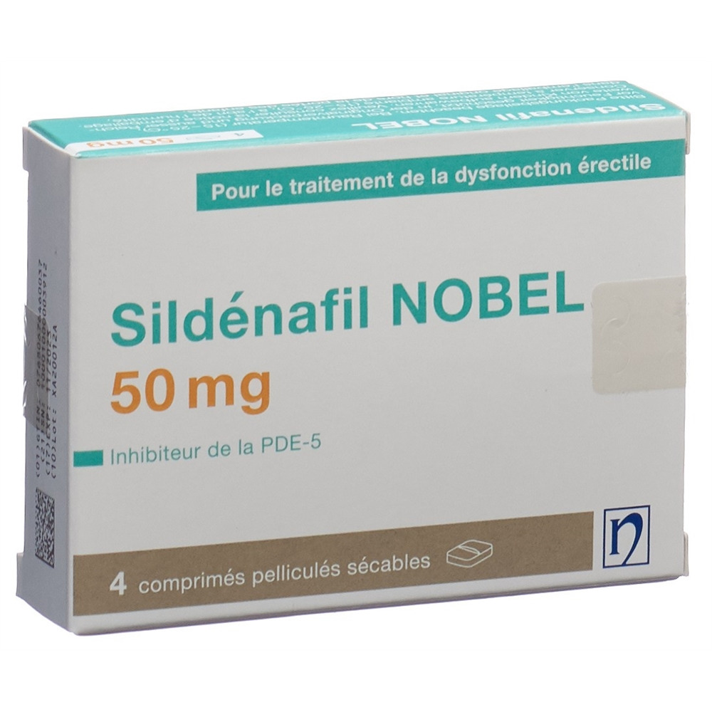 SILDENAFIL NOBEL 50 mg, image 2 sur 2