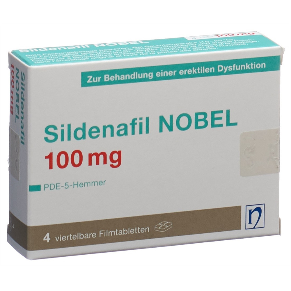 SILDENAFIL NOBEL 100 mg, Hauptbild