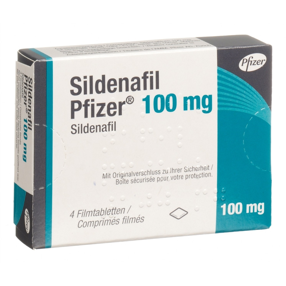 SILDENAFIL Pfizer 100 mg, image principale