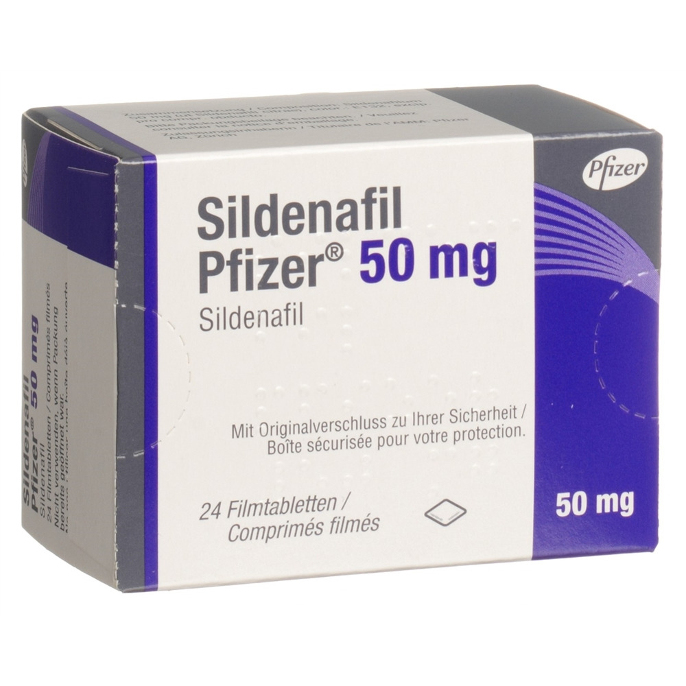SILDENAFIL Pfizer 50 mg, image principale