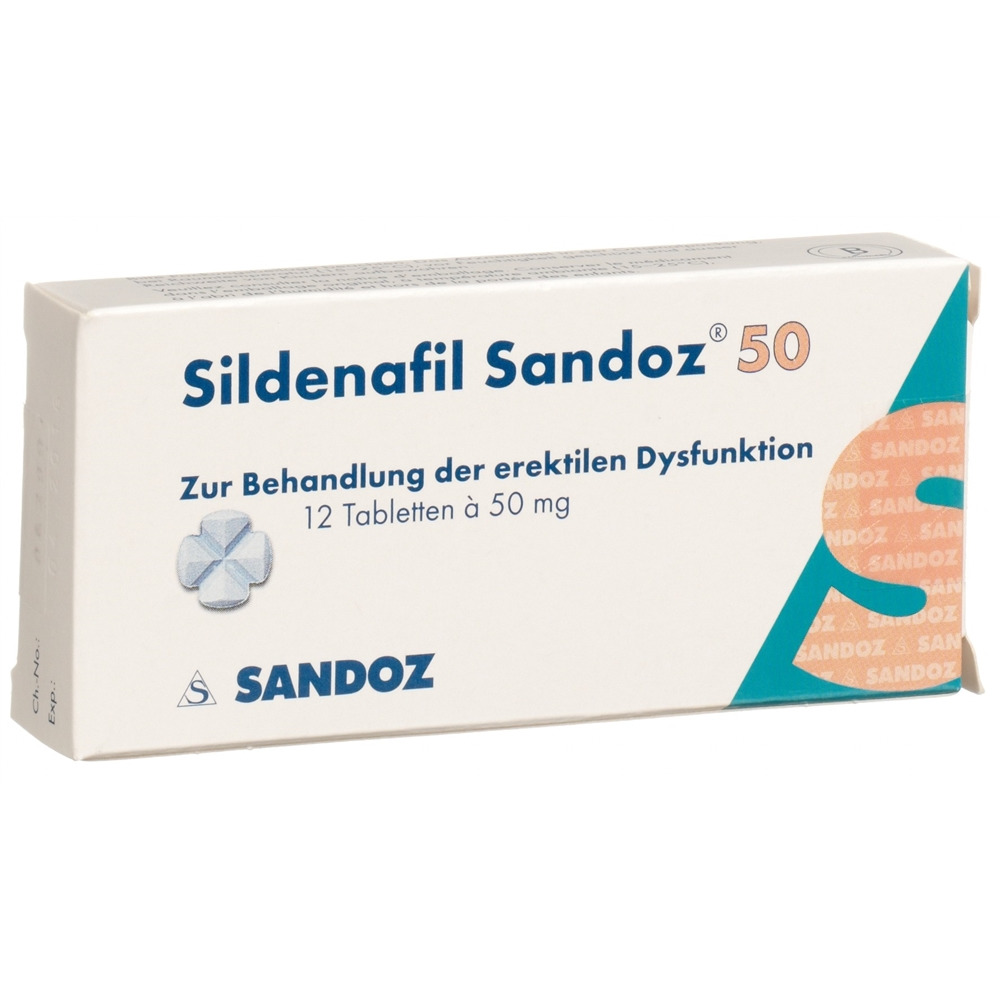 SILDENAFIL Sandoz 50 mg, image principale