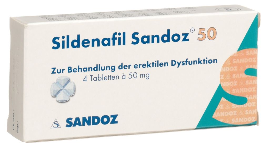 SILDENAFIL Sandoz 50 mg, image principale