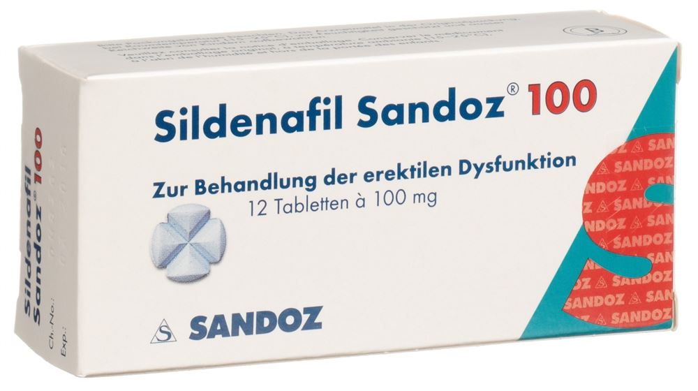 SILDENAFIL Sandoz 100 mg, Hauptbild