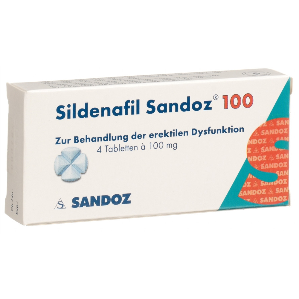 SILDENAFIL Sandoz 100 mg, Hauptbild