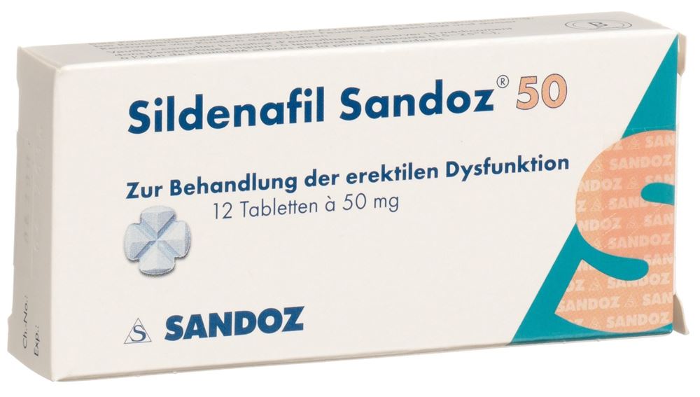 SILDENAFIL Sandoz 50 mg, Hauptbild