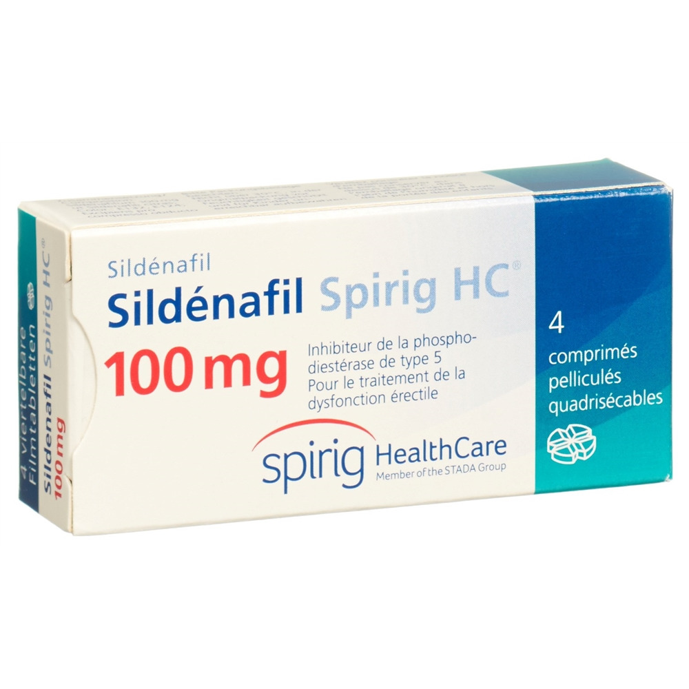 SILDENAFIL Spirig HC 100 mg, image 2 sur 2