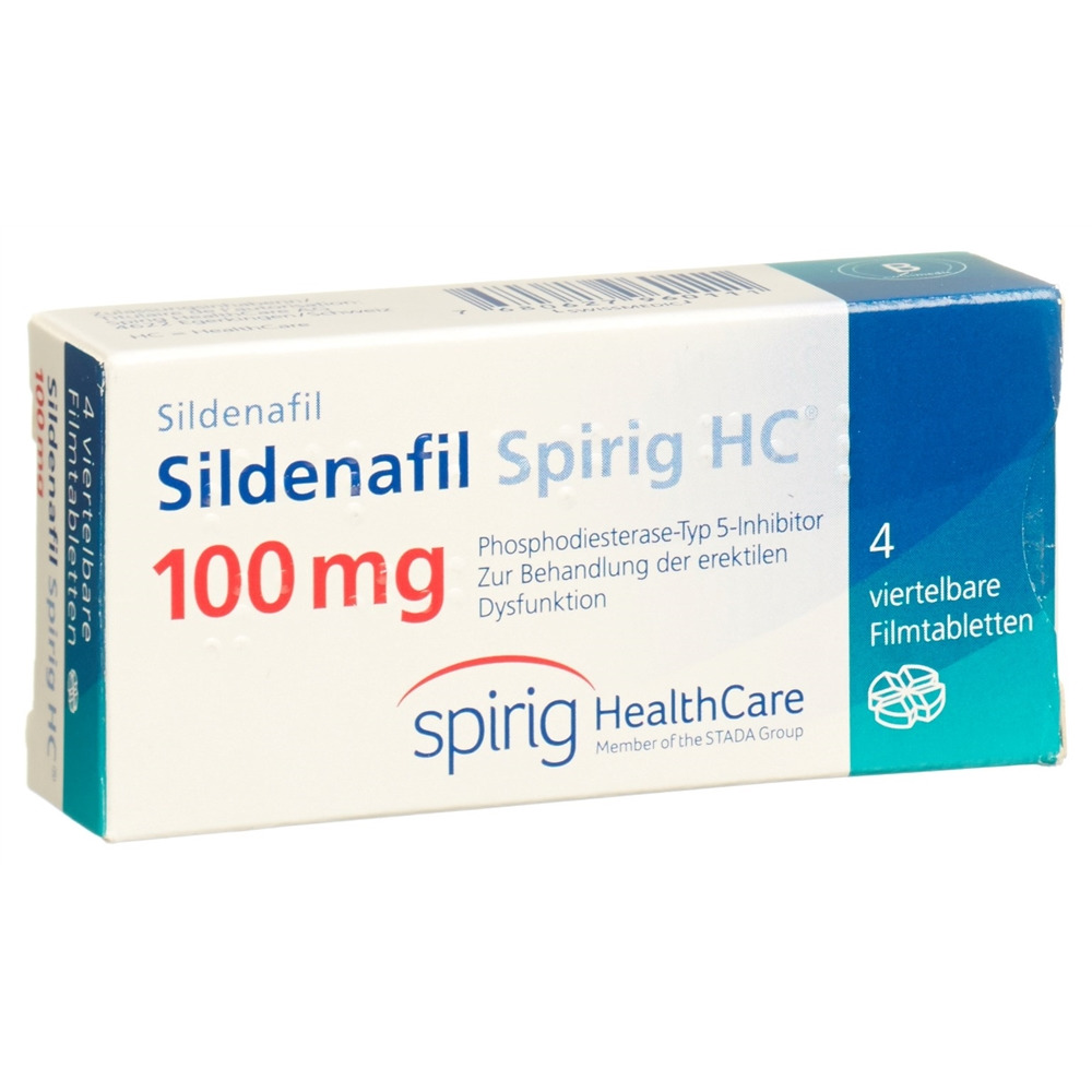 SILDENAFIL Spirig HC 100 mg, image principale