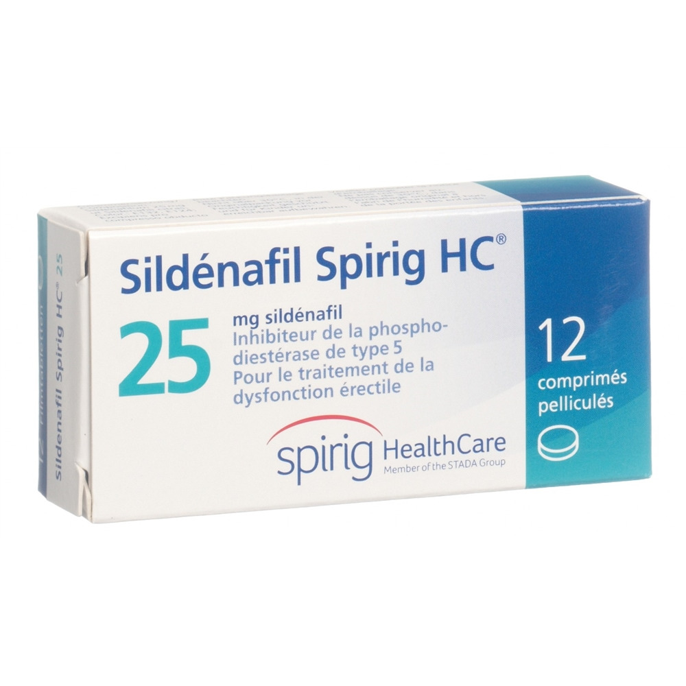 SILDENAFIL Spirig HC 25 mg, image 2 sur 2