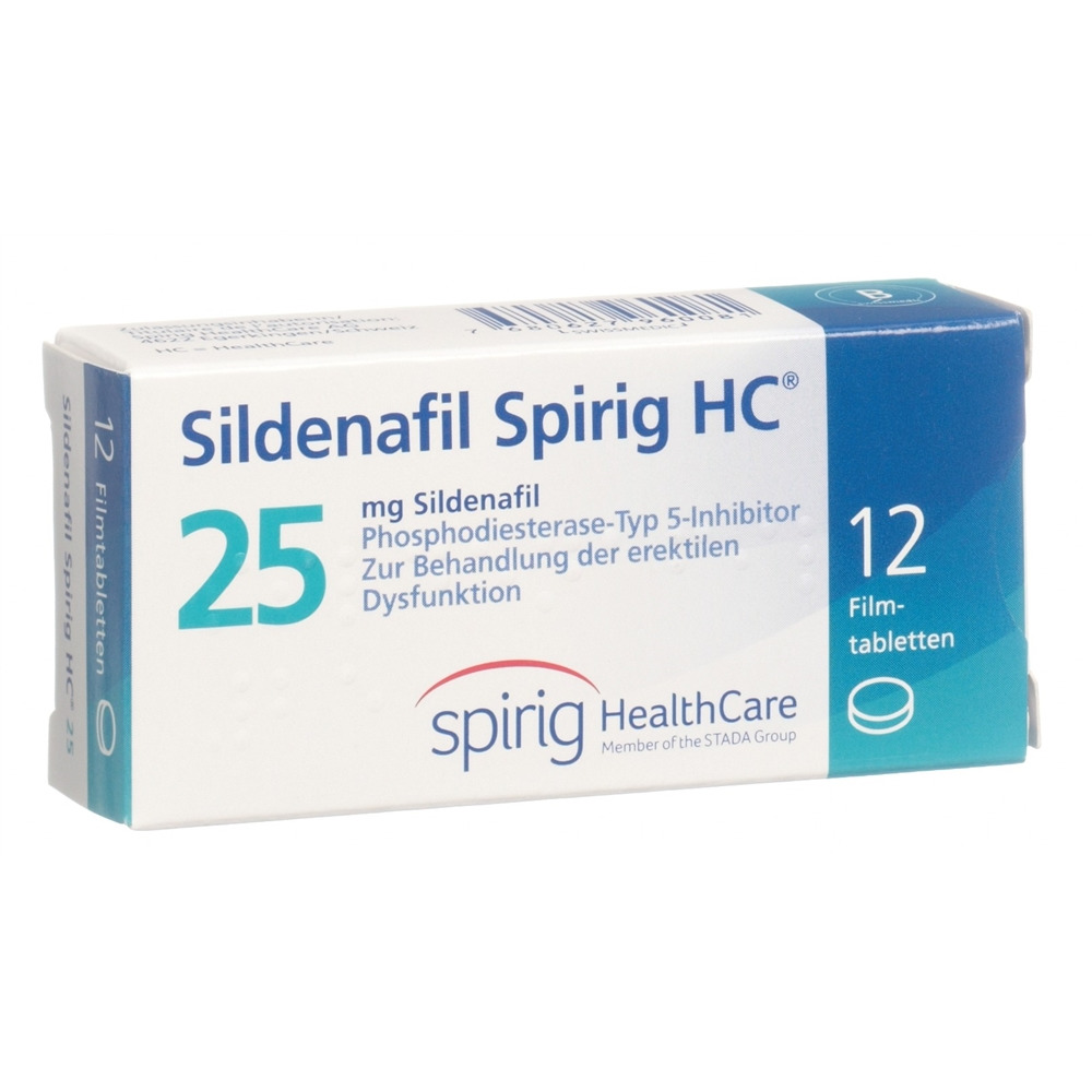 SILDENAFIL Spirig HC 25 mg, image principale