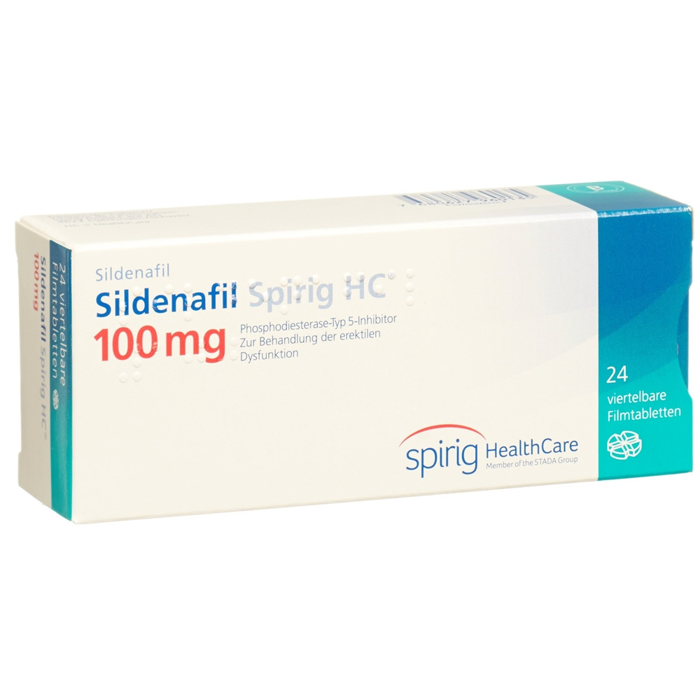 Sildenafil Spirig HC Spirig HC 100 mg, Hauptbild