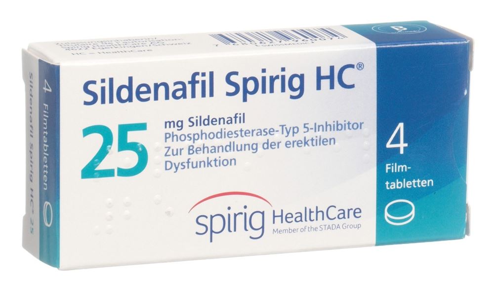 SILDENAFIL Spirig HC 25 mg, Hauptbild