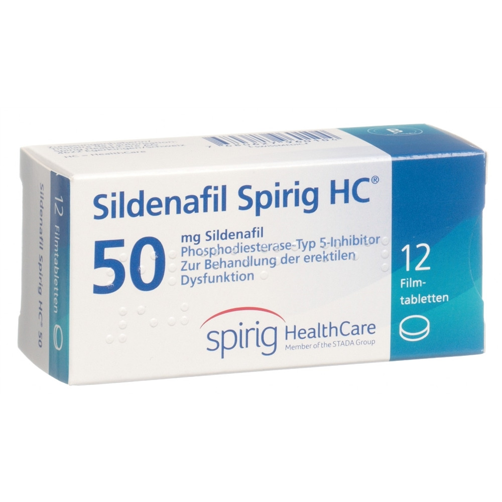 SILDENAFIL Spirig HC 50 mg, Hauptbild