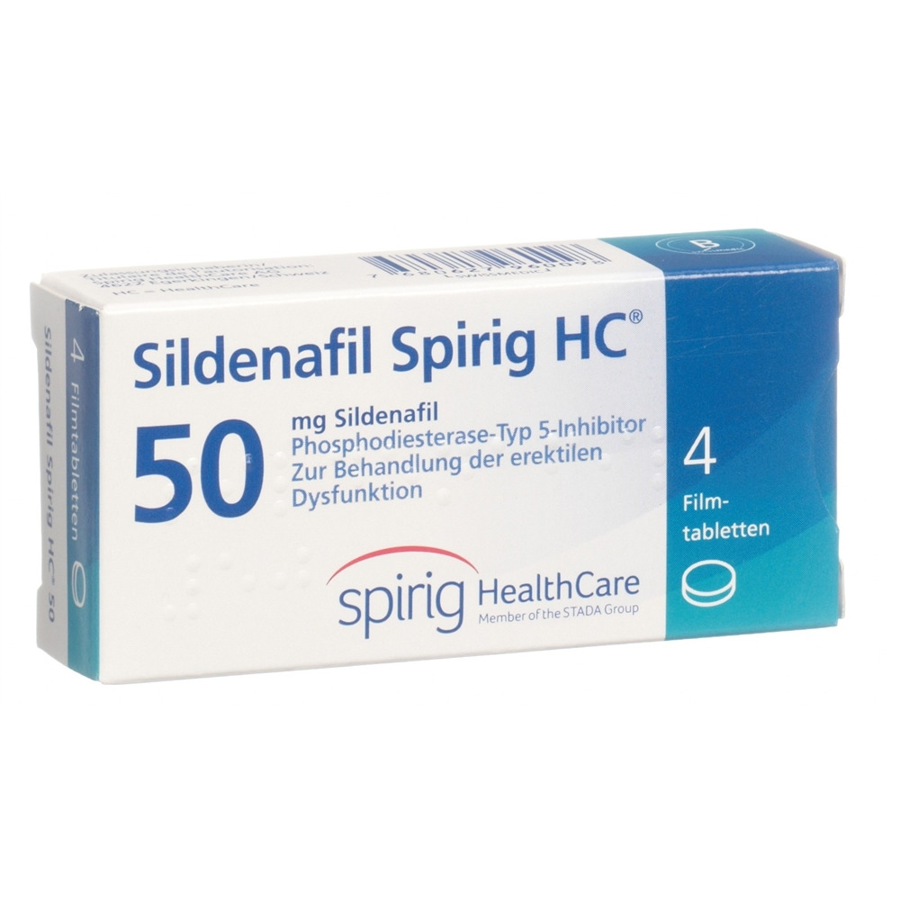 SILDENAFIL Spirig HC 50 mg, Hauptbild