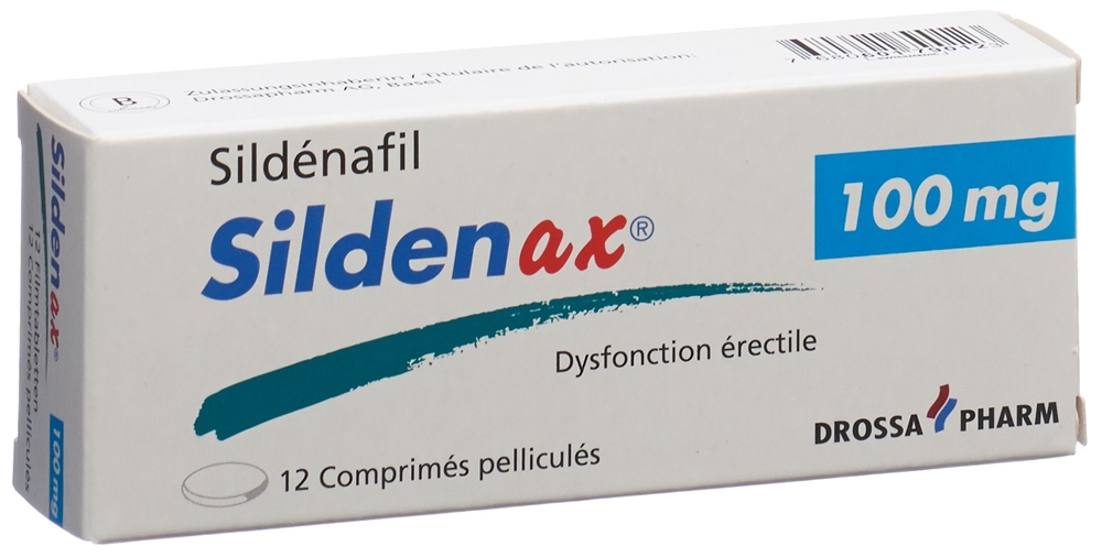 SILDENAX Filmtabl 100 mg Blist 12 Stk, Bild 2 von 2