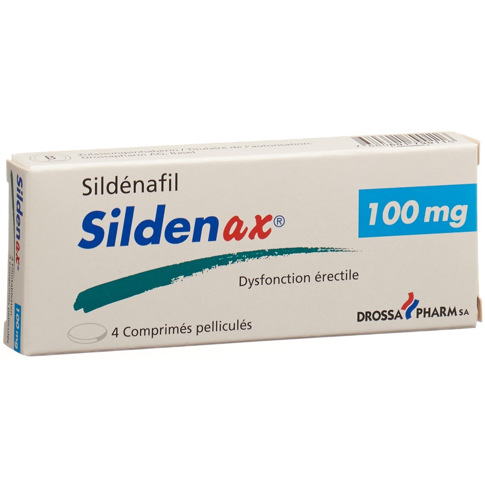 SILDENAX Filmtabl 100 mg Blist 4 Stk, Bild 2 von 2