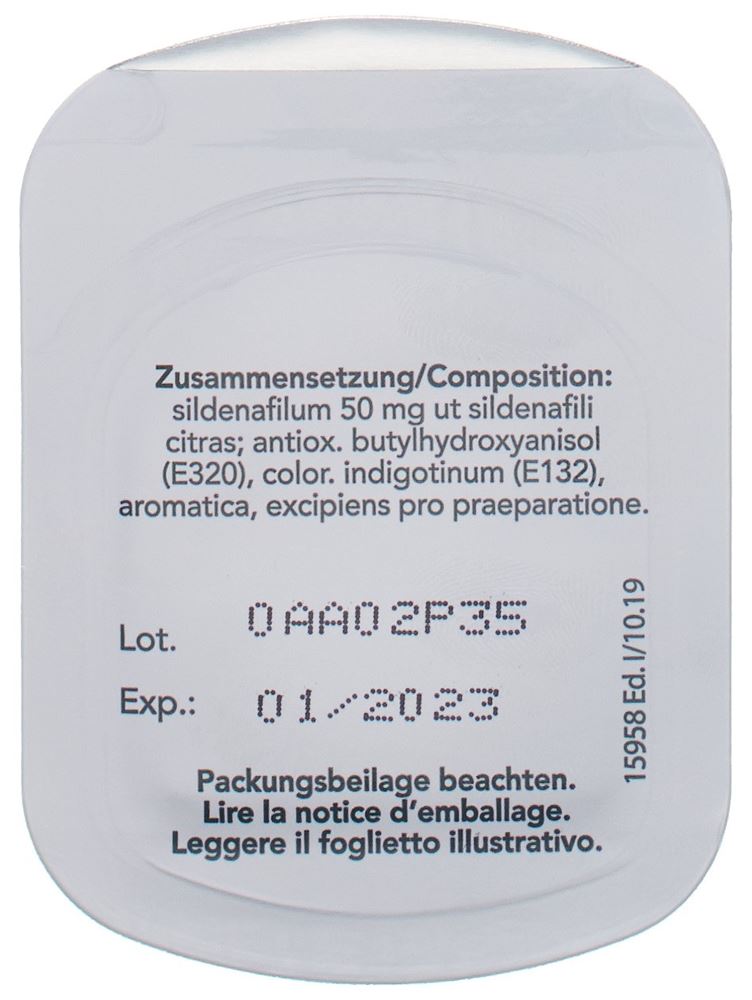 SILVIR film orodisp 50 mg blist 24 pce, image 3 sur 3