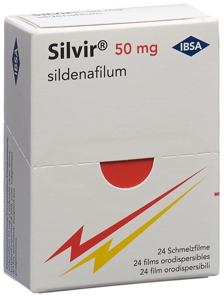 SILVIR film orodisp 50 mg blist 24 pce, image principale