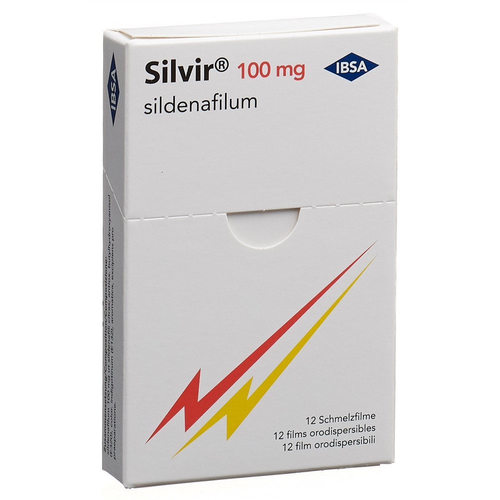 SILVIR Schmelzfilm 100 mg Blist 12 Stk, Hauptbild