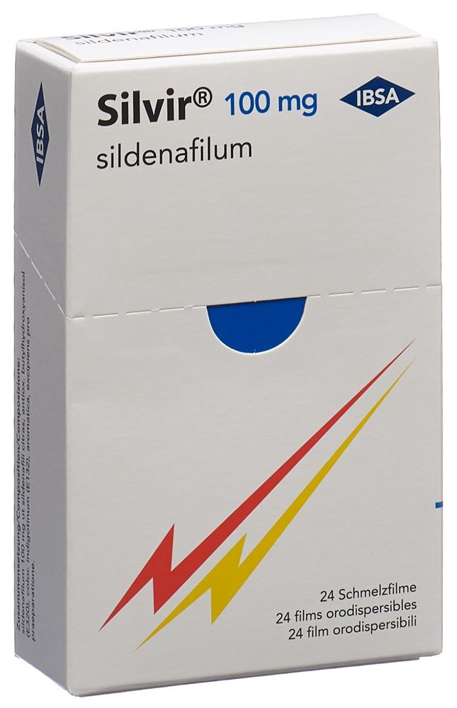 SILVIR Schmelzfilm 100 mg Blist 24 Stk, Hauptbild