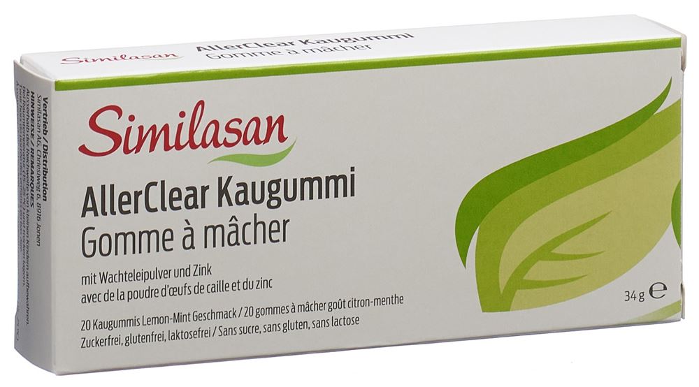 SIMILASAN AllerClear gomme à mâcher