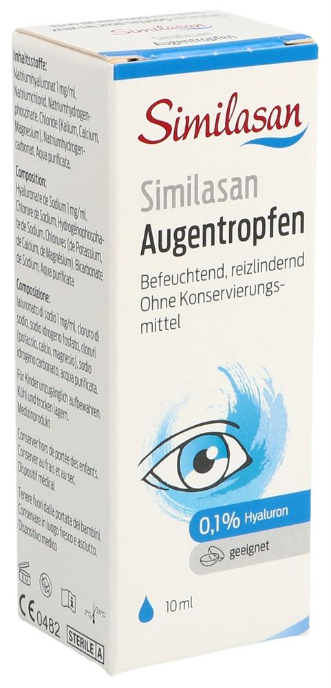 SIMILASAN Augentropfen 0.1 %, Hauptbild