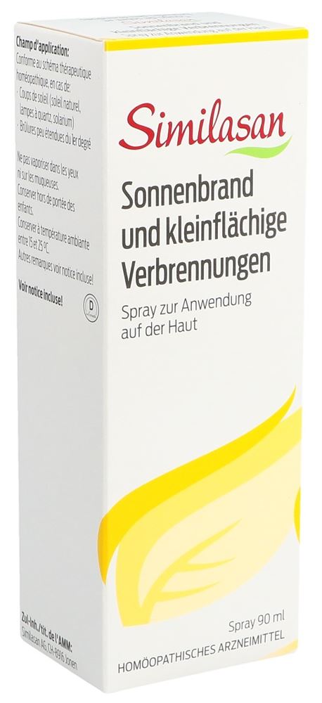 SIMILASAN Coups de soleil ou brûlures peu étendues