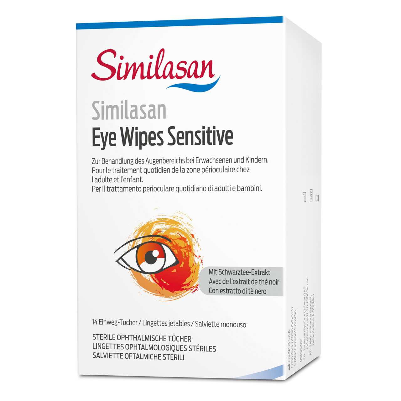 SIMILASAN Eye Wipes Sensitive, Hauptbild