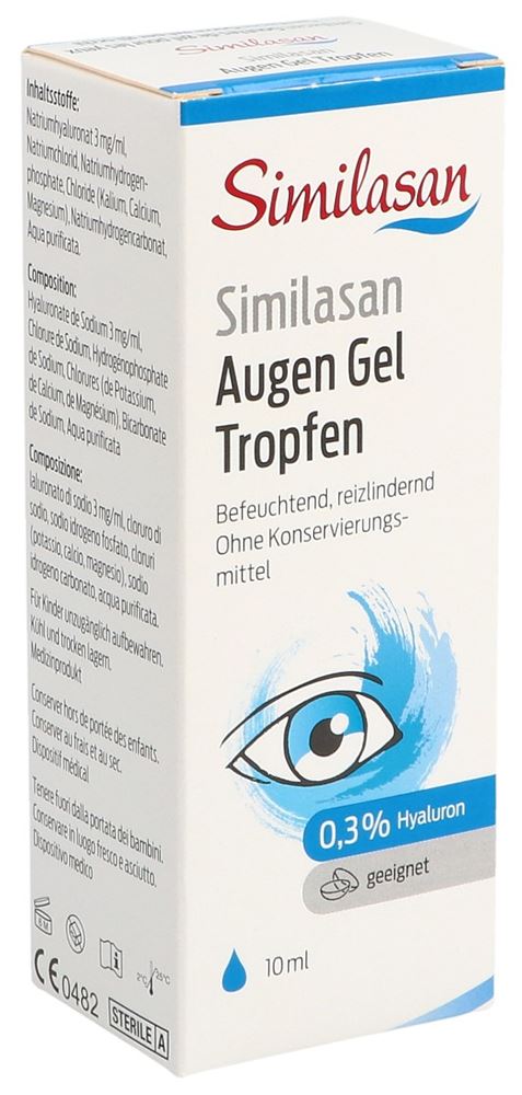 SIMILASAN Gouttes de gel pour les yeux 0.3 %