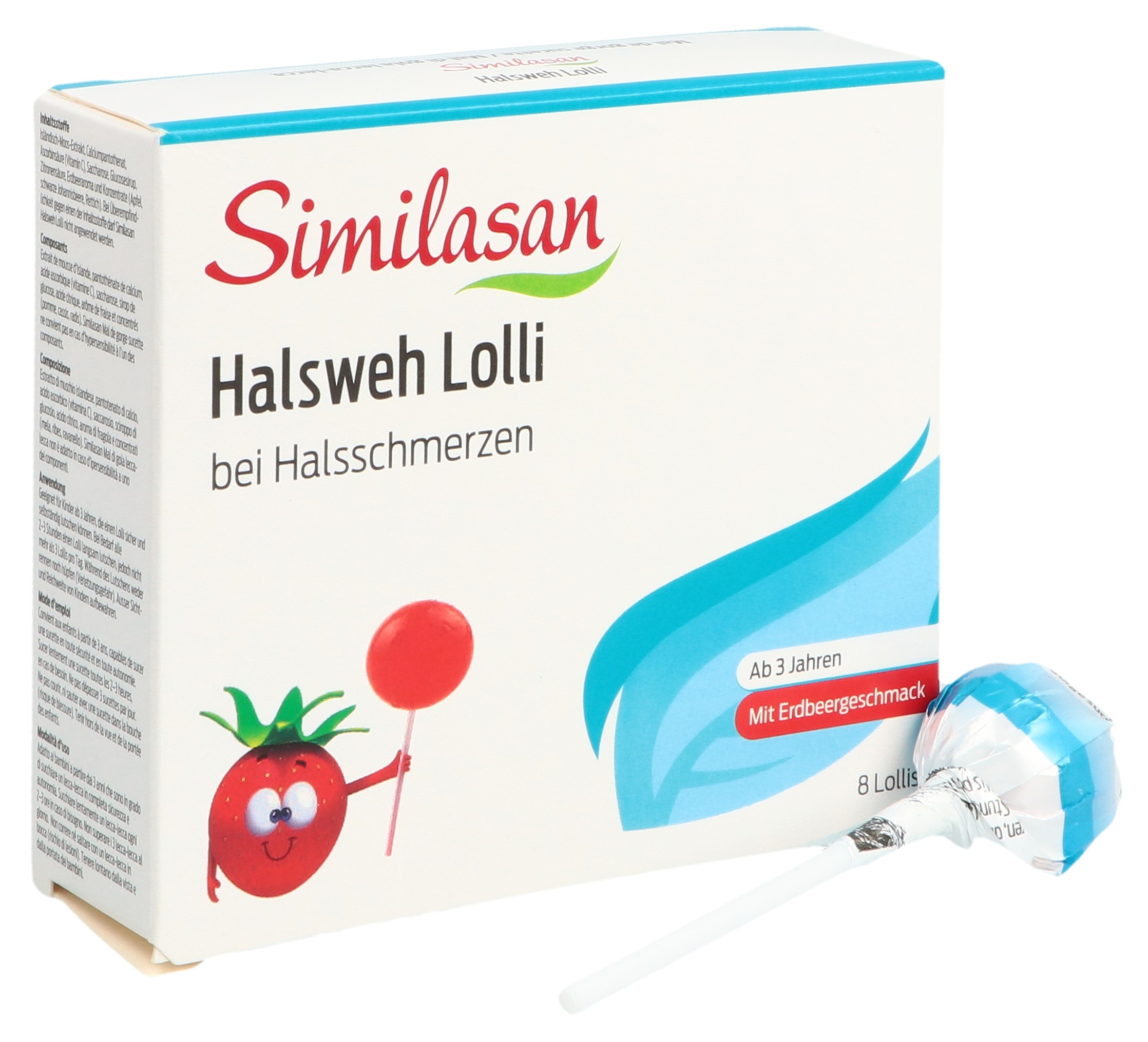 SIMILASAN Halsweh Lolli, Hauptbild