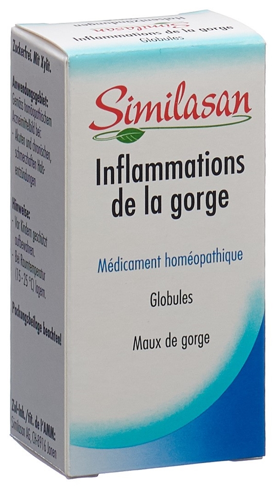 SIMILASAN Inflammations de la gorge, image 2 sur 2