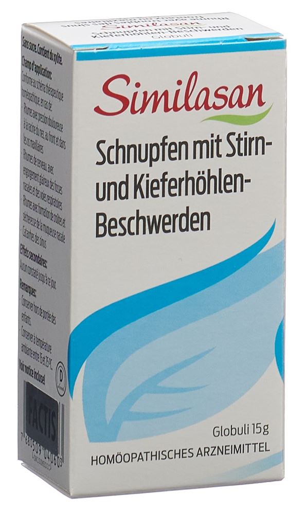 SIMILASAN Rhume avec troubles des sinus frontaux ou maxillaires