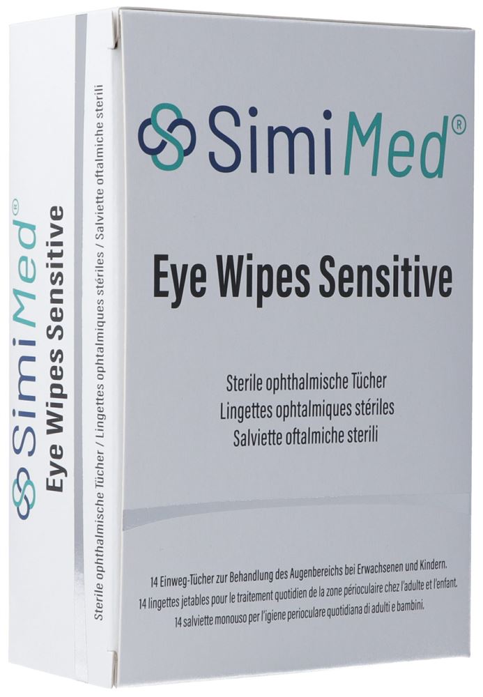 SIMIMED Eye Wipes Sensitive, Hauptbild