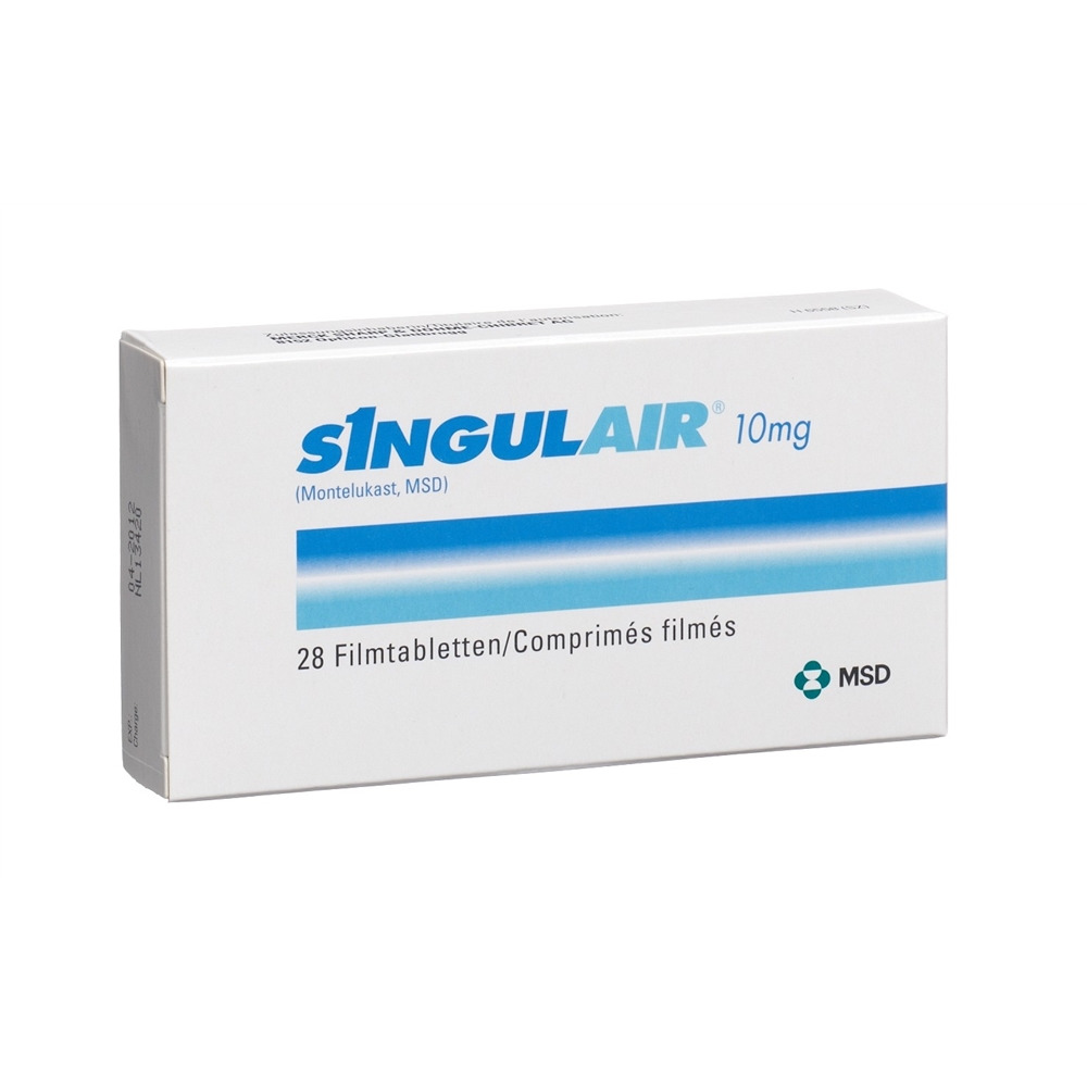 SINGULAIR cpr pell 10 mg blist 28 pce, image principale