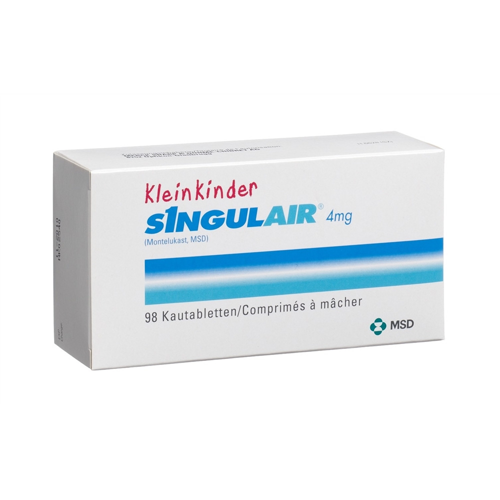 SINGULAIR Kautabl 4 mg Kleink Blist 98 Stk, Hauptbild