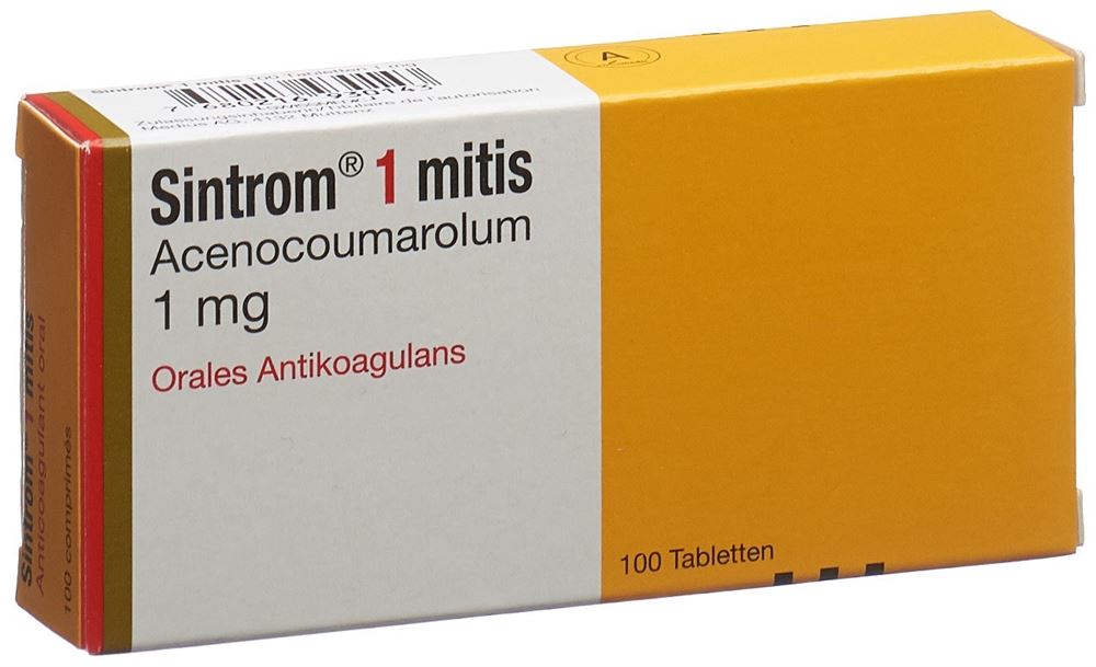 SINTROM 1 mitis 1 mg, image principale