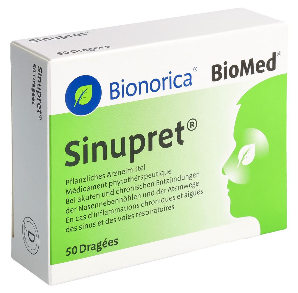 SINUPRET drag blist 50 pce, image principale