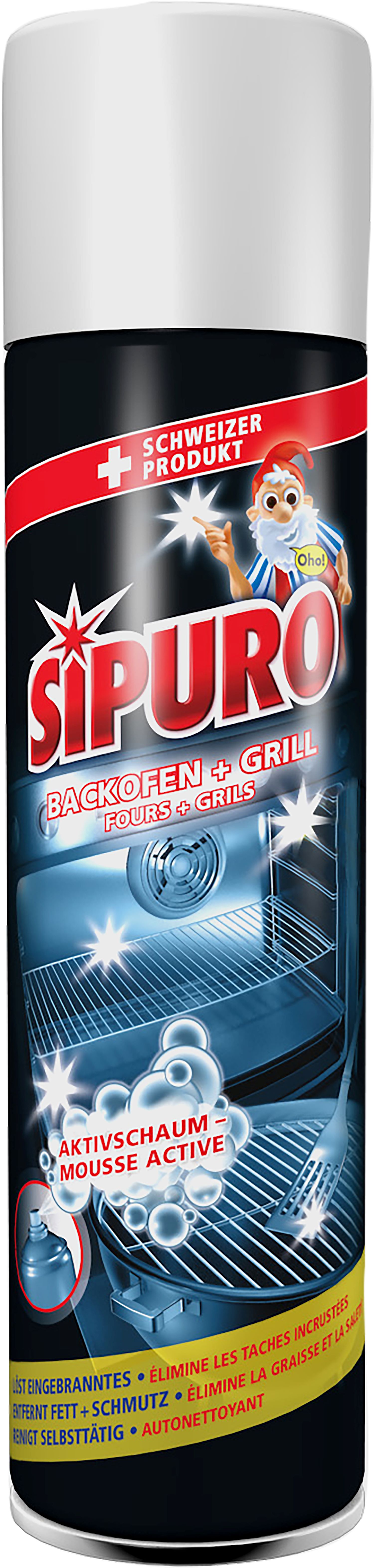 Sipuro Backofen Grillreiniger Aktivschaum