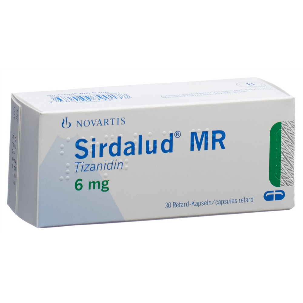 SIRDALUD MR 6 mg, image principale