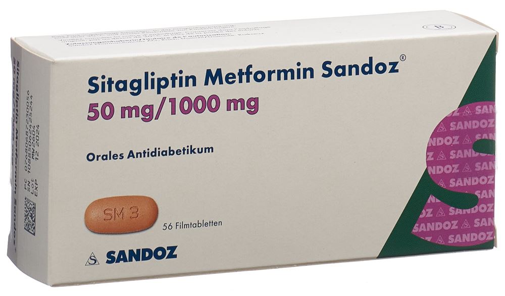 SITAGLIPTINE Metformin Sandoz, Hauptbild