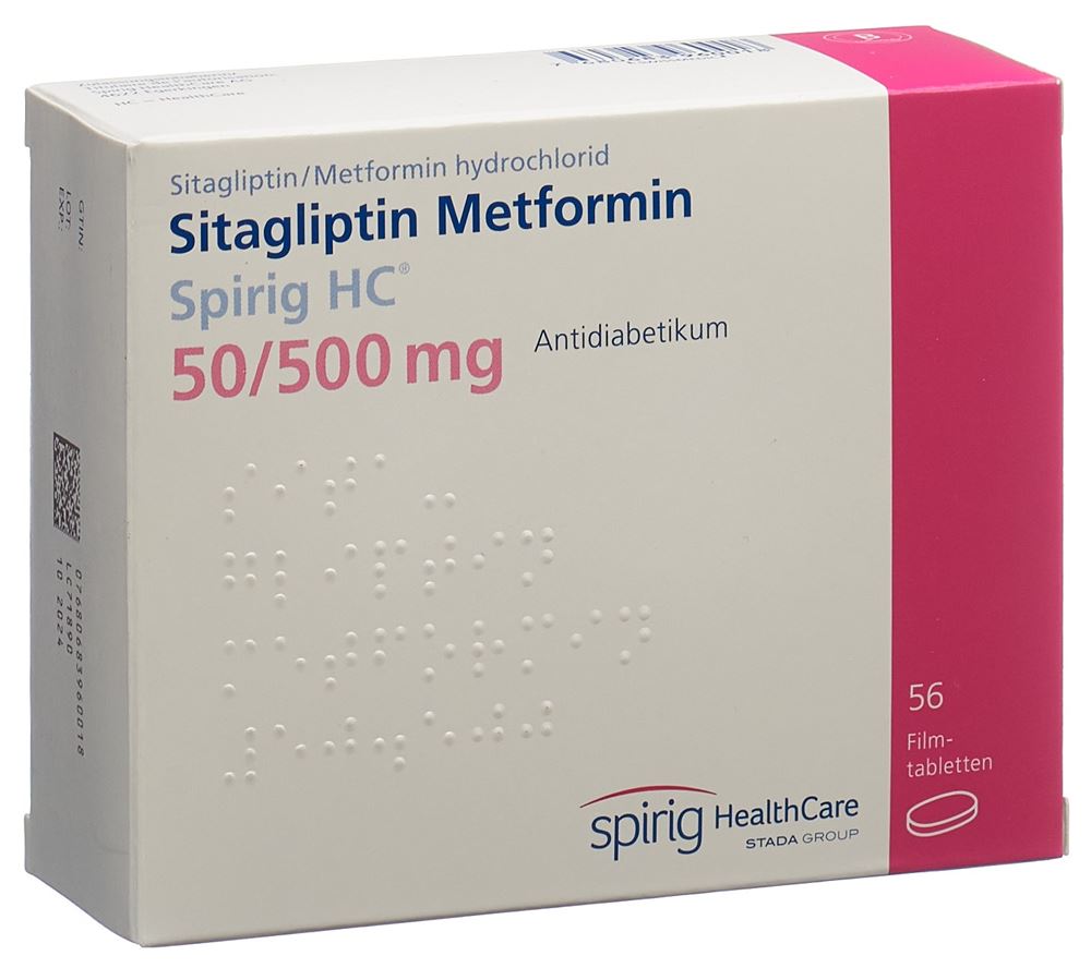 SITAGLIPTINE Metfor Spirig HC, Hauptbild